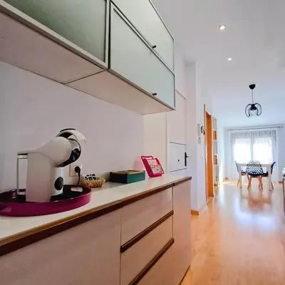 Una cocina o zona de cocina en Ático en Monzón
