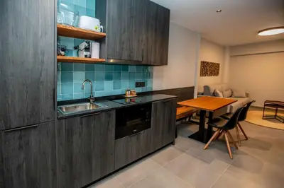 Una cocina o zona de cocina en MOCHO-RURAL -HOME ADAPTADO