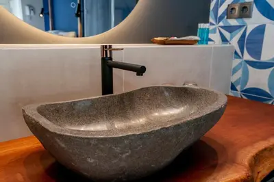 Un baño de MOCHO-RURAL-HOME ULLDEMO SUITE