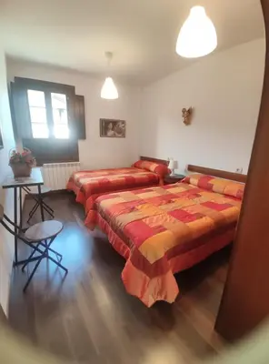 Cama o camas de una habitación en Apartamento Fuendeplata