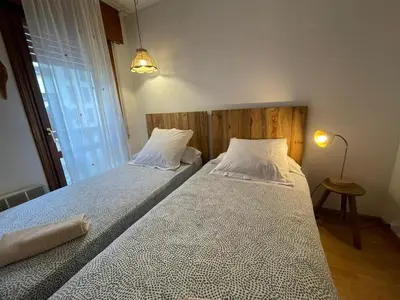 Cama o camas de una habitación en Apartamento Alba 2