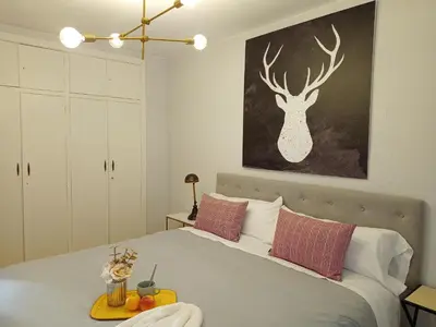 Cama o camas de una habitación en Origen Pelaire Refugio Tena Centro Biescas con encanto UbicacionTop