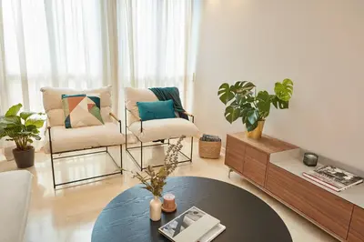 Zona de estar de Vip House Ainsa