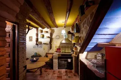 Una cocina o zona de cocina en apartamento Rejola