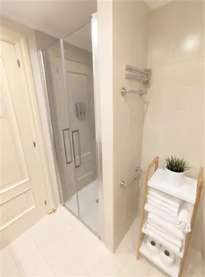 Un baño de Apartamento turístico San Juan