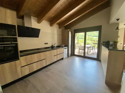 Una cocina o zona de cocina en Casa La Pedrana