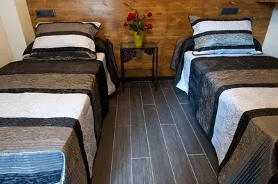 Cama o camas de una habitación en Casa Llop