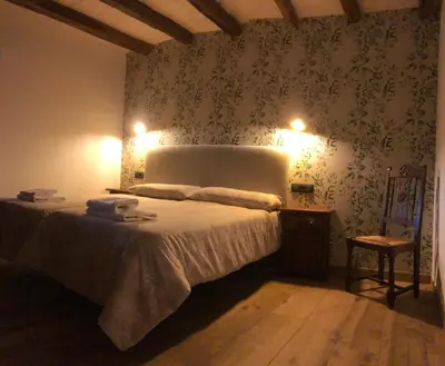 Cama o camas de una habitación en Urruti