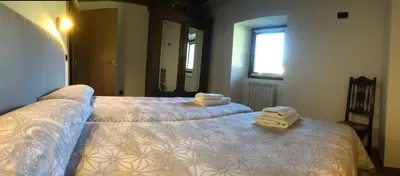 Cama o camas de una habitación en Urruti