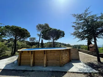 Paisaje cerca de esta villa