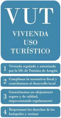 Certificado, premio, señal o documento que está expuesto en Apartamento centro de Sallent con WIFI