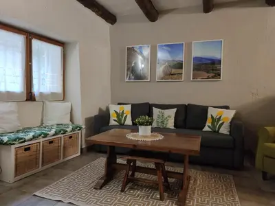 Zona de estar de Casa Escola
