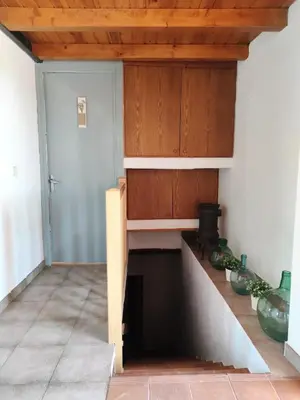 Una cocina o zona de cocina en Casa Escola
