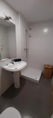 Un baño de Villa Montes Pirineos