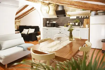 Una cocina o zona de cocina en LA MIMBRERA