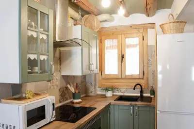 Una cocina o zona de cocina en LA MIMBRERA