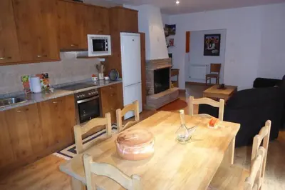 Una cocina o zona de cocina en Casa Rural El Silvestrito