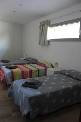 Cama o camas de una habitación en Vall Farfanya