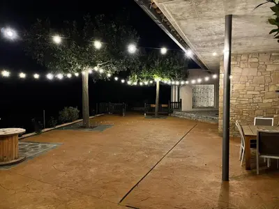 Un patio o zona al aire libre en Vall Farfanya
