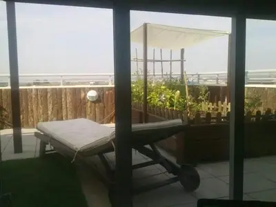 Un balcón o terraza de Ático spa rural