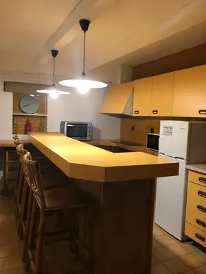 Una cocina o zona de cocina en CA LA ROSITA