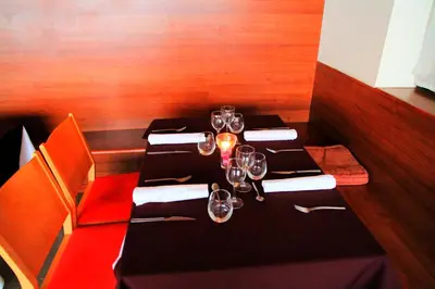 Un restaurante o sitio para comer en Hotel Viaurelia
