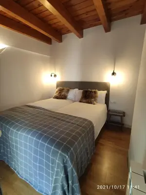 Cama o camas de una habitación en Bamboo 1 - tucasaenlospirineos