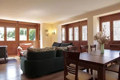 Zona de estar de Apartamentos Irati Garralda