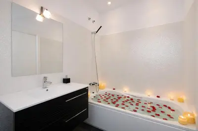 Un baño de Casa Rural La Esencia