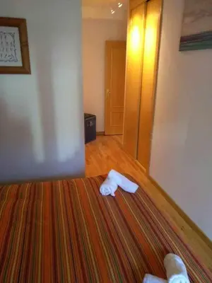 Cama o camas de una habitación en Apartamento Saliecho 3