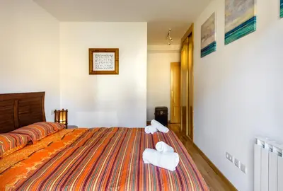 Cama o camas de una habitación en Apartamento Saliecho 3