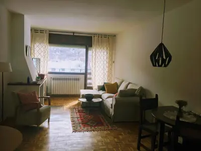 Zona de estar de Apartament familiar - Els Encantats - Espot