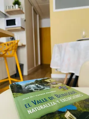 Una televisión o centro de entretenimiento en Apartamento Netu - kasasbenas