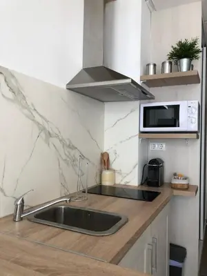 Una cocina o zona de cocina en Apartamento Netu - kasasbenas