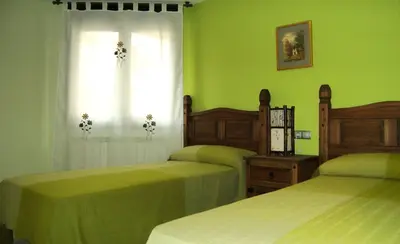 Cama o camas de una habitación en Arkupe Etxea
