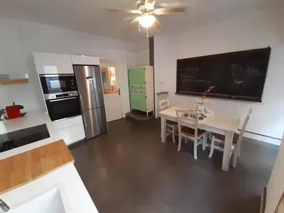 Una cocina o zona de cocina en Acogedor piso en pleno centro de Zaragoza