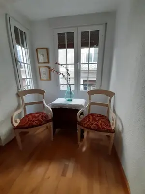 Zona de estar de Acogedor piso en pleno centro de Zaragoza