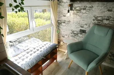 Zona de estar de Greta, apartament cèntric i amb encant