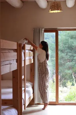 Cama o camas de una habitación en Agotzenea - Alojamiento con encanto en un entorno rural