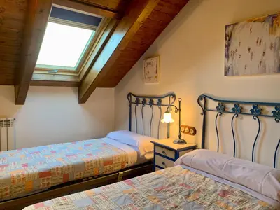 Cama o camas de una habitación en BPIRINEOS-Cotiella