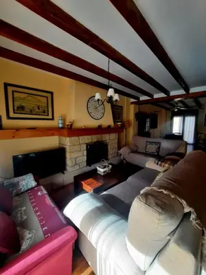 Zona de estar de Casa Cotis Beceite