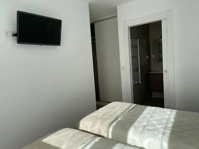 Cama o camas de una habitación en Blanchard Benas 2