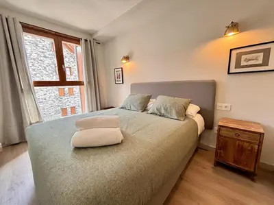 Cama o camas de una habitación en BPIRINEOS-Perdiguero