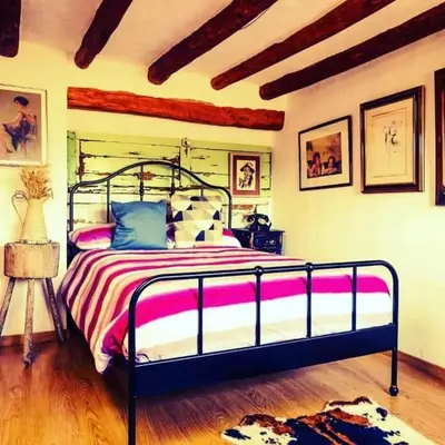 Cama o camas de una habitación en Casa Cosialls