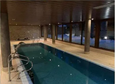 Piscina en o cerca de La casita de Carol, apartamento con piscina y spa