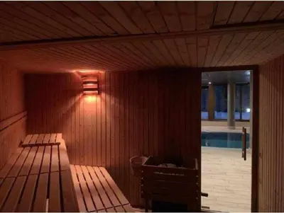 Piscina en o cerca de La casita de Carol, apartamento con piscina y spa