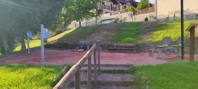 Jardín al aire libre en Mirador de Bergosa VU-HUESCA-20-111
