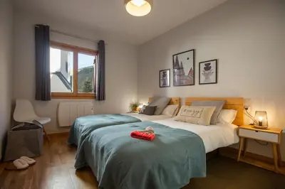 Cama o camas de una habitación en GORGOL Confort y funcionalidad - BY PIRINEOS 360