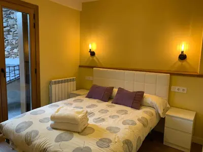 Cama o camas de una habitación en BPIRINEOS-Basibé