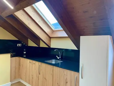 Una cocina o zona de cocina en BPIRINEOS-Basibé